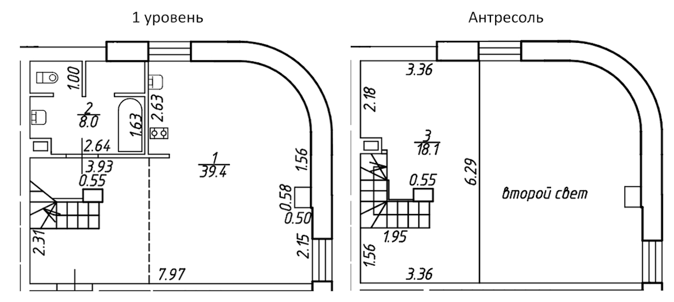 Квартира студия 65.6 м², 4/6 эт., ЖК «Serebro by Avenue-apart»
